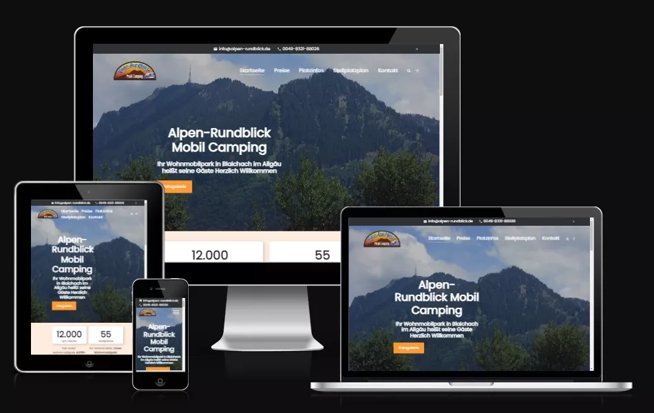 Alpen-Rundblick Mobil Camping