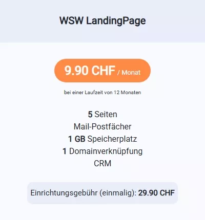WSW LandingPage